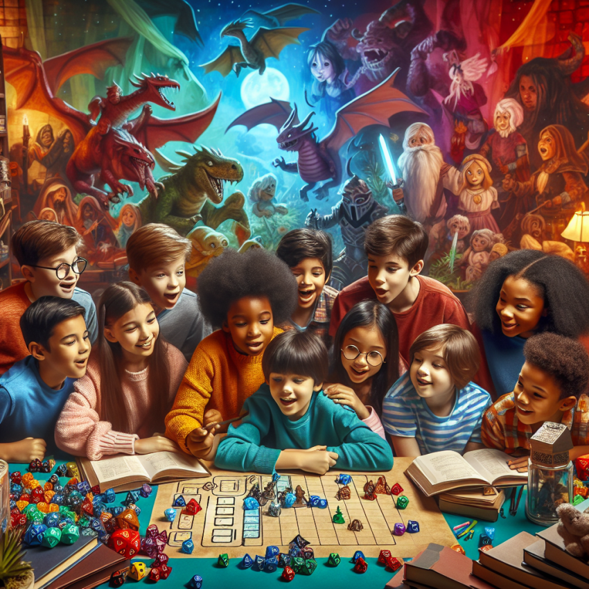 Dungeons and Dragons benefits for children’s development and creativity